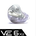 VISION EARS VE6 X2 (Universal Fit) 有線 イヤホン カナル型 リケーブル対応 IEM イヤモニ ユニバーサルモデル 