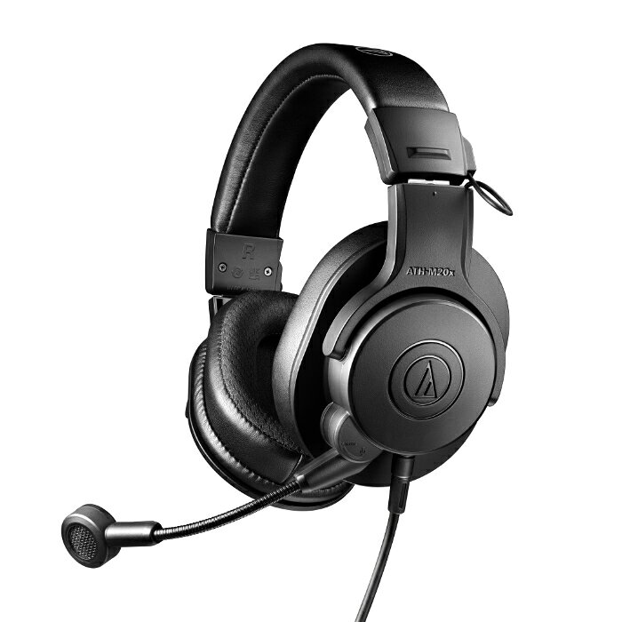 audio-technica ATH-M20xSTS 有線ヘッドホン ゲーミングヘッドホン ヘッドセット 密閉ダイナミック型 マイク ストリーミング 3.5mm Type-C オーディオテクニカ 【グループB】
