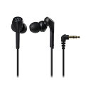 audio-technica オーディオテクニカ ATH-CKS550X BK(ブラック) 高音質 カナル型 イヤホン イヤフォン 【1年保証】