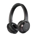 オーディオテクニカ 【連続70時間再生】 audio-technica オーディオテクニカ ATH-WS330BT BK ブラック Bluetooth ブルートゥース ワイヤレス ヘッドホン 【送料無料】【1年保証】