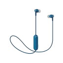 Bluetooth ワイヤレスイヤホン audio-technica オーディオテクニカ ATH-CK150BT BL ブルー 高音質 ブルートゥース イヤフォン iPhone7 iPhone8 iPhone