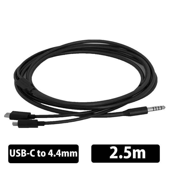 (お取り寄せ) CAMERTON MY-2 Y字型ケーブル USB-C to 4.4mm 2.5m ヘッドホンケーブル カマートン