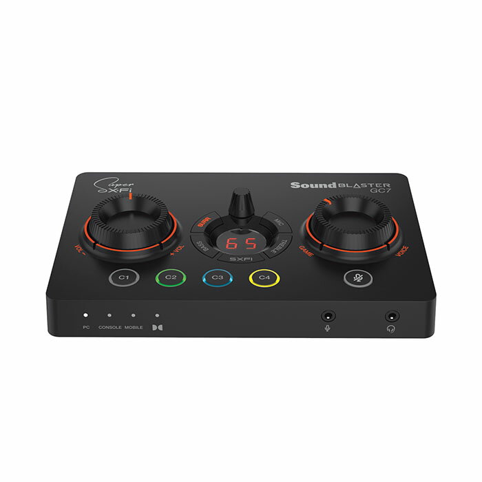 Sound BLASTER GC7 ゲーミング USB DAC アンプ ファイナルファンタジーXIV 推奨周辺機器 PS4/PS5/Switch/PC/Mac対...