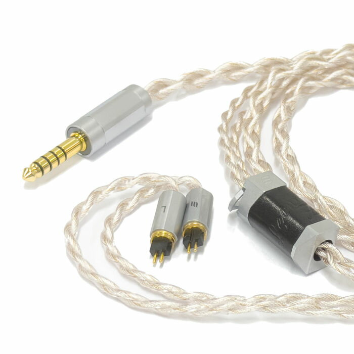 【4/15限定★抽選で最大100 ポイントバック！(要エントリー)】EFFECT AUDIO Leonidas Z 4-Wire(ConX to 4.4mm) イヤホンケーブル リケーブル ConX 2Pin 0.78mm MMCX Ear Connector IPX A2DC Pentaconn OFC4.4mmバランスプラグ エフェクトオーディオ