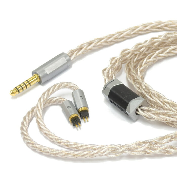 EFFECT AUDIO Leonidas Z 8-Wire(ConX to 4.4mm) ����ۥ󥱡��֥� �ꥱ���֥� ConX 4.4mm 2pin MMCX IPX A2DC Pentaconn Ear ���ͥ����� ��æ�� �Х�󥹥ץ饰 ���ե����ȥ����ǥ��� �ڥ��롼��T��