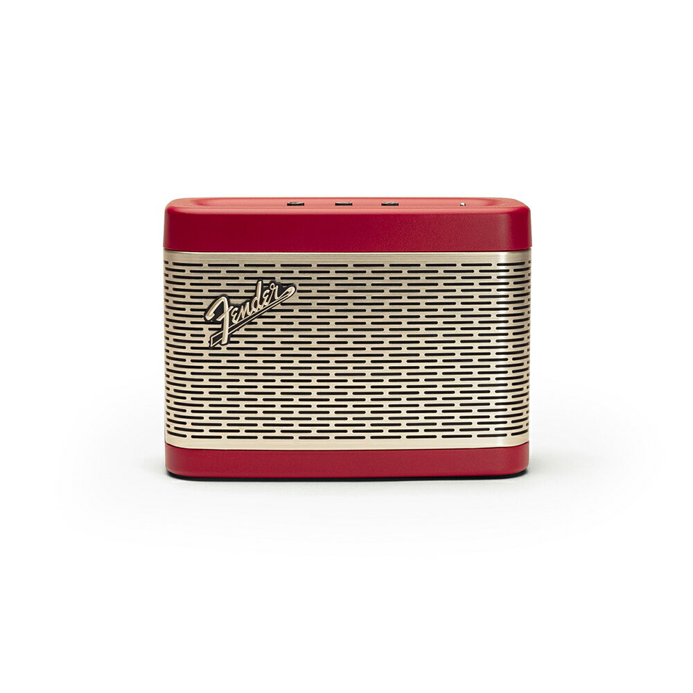 【6/10限定★抽選で最大100%ポイントバック！(要エントリー)】Fender Audio フェンダーオーディオ NEWPORT2 Red Champagne ワイヤレス スピーカー Bluetooth【送料無料】