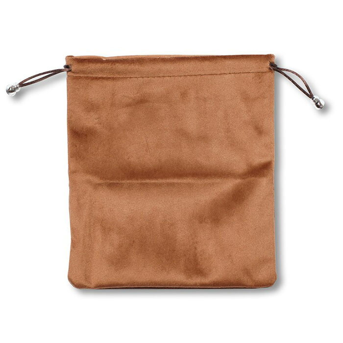 FIIO DM13 Storage bag Brown プレーヤーアクセサリ ポーチ ストレージバッグ ベルベット生地 フィーオ e-earphone-10038373 eイヤホン楽天市場店 サンプル画像2