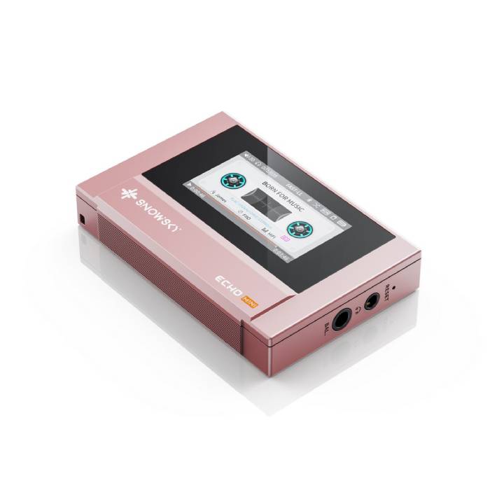 FIIO Snowsky ECHO MINI Pink デジタルオーディオプレーヤー DAP Bluetooth 5.3 mi...