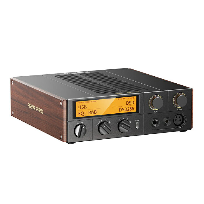 独自開発「R2R PRO」DAC × ネットワークストリーマーFIIO　K17 R2R▼ FIIO独自開発「24+5bitセグメント型R2R PRO DAC」を搭載R2R抵抗ラダーによるD/A変換をFIIOが独自に磨き上げた「R2R PRO」を搭載しました。上位5bitを31本のサーモメーターコード方式抵抗でデコードする24+5bit構成により、一般的にR2R方式で課題となるゼロクロス付近で生じやすい抵抗誤差により発生する歪みを低減。R2R特有の濃密でアナログライクな質感と、ハイエンドDACに求められる測定性能を高い次元で両立しています。最大で768kHz/32bit、DSD256、MQAフルデコードをサポートし、信号経路は入力から出力までフルバランス差動で構成しており左右チャンネルを完全に独立して駆動します。▼ 最大4,000mWの大出力ディスクリートClass AB電流増幅ヘッドホンアンプ出力段にはON Semiconductor製MJE243／MJE253トランジスタペアによるディスクリート構成のClass AB電流増幅回路を採用。32Ω負荷時、バランス出力で4000mW＋4000mW、シングルエンド出力でも1850mW＋1850mWという大出力を確保しており、駆動の難しい平面駆動型ヘッドホンや高インピーダンス機も余裕をもって鳴らしきります。▼ 3基の低位相ノイズ・フェムト秒クロックによる超低ジッター設計ACCUSILICON製のフェムト秒クロック「AS318-L」を45.1584MHzと49.1520MHzの2基、さらにカスタム12MHzクロックを1基、合計3基搭載しました。44.1kHz系と48kHz系のそれぞれに専用クロックを割り当てることで高精度に制御しジッターを極限まで低減、正確な音像定位と静寂なバックグラウンドを実現します。▼ 64bit浮動小数点DSPによる31バンドロスレスPEQ、AUTO EQにも対応360MHz動作の64bit浮動小数点DSP「M21586Q」を搭載し、31バンドの高精度ロスレスPEQを実現しました。AUTO EQに対応しており、お使いのヘッドホンを選ぶだけで最適な周波数特性へ自動で補正します。細かな追い込みから、ワンタップでの最適化まで、思いのままにサウンドを調整いただけます。※デジタル出力にはPEQ処理は適用されません。▼ ダイナミックレンジ処理技術「DEL（Dual Engine Limiter）」を搭載リミッター技術「DEL（Dual Engine Limiter）」と独自アルゴリズムにより、PEQ上でダイナミックレンジ圧縮（DRC）／拡張（DRE）、リミッター、コンプレッサーの調整が可能です。PCM 44.1k~96kHzの信号はサンプリングレート変換を伴わずに処理されるため、音源のダイナミクスを損なうことなく緻密な調整を行えます。▼ Roon Ready／AirPlay／Qplay／UPnP（DLNA）／NAS再生にも対応する本格ネットワーク機能ギガビットイーサネット端子と2.4G/5Gデュアルバンド Wi-Fiを搭載。Roon Ready認証とAirPlay認証を取得しているほか、Qplayキャスティング、UPnP（DLNA）、NFS／SMBプロトコルによるNAS再生にも対応しており、単体で完結する高音質ネットワークストリーマーとしてご使用いただけます。▼ 8つの動作モードと、デスクトップの中核を担う豊富な入出力USB DAC／同軸デジタル入力／光デジタル入力／ライン入力／バランス入力／Bluetooth受信／ストリーミング再生／ローカル再生という8つの動作モードに対応します。ヘッドホン出力は6.35mmシングルエンド、4.4mmバランス、4ピンXLRバランスの3系統、ライン出力はRCA（2.5Vrms）とXLR3バランス（5Vrms）を装備しており、パワーアンプやアクティブスピーカーへの接続にも対応。フロントパネルのUSB端子は、DAPやスマホと接続し、USB-DACとして動作させ、リアのUSB-Aは、USBメモリー/HDDストレージ内の楽曲のダイレクト再生に対応しています。▼ Bluetooth 5.1、LDAC／aptX Adaptive対応の高音質ワイヤレス受信Bluetooth 5.1に対応し、SBC／AAC／aptX／aptX LL／aptX HD／aptX Adaptive／LDACの各コーデックをサポートします。スマートホンやPCからのワイヤレス再生でも、R2R PRO DACとディスクリートアンプが生み出す上質なサウンドをお楽しみいただけます。▼ 物理的に分離した基板構成内部の電源部、デジタル部、アナログ部の各セクションをそれぞれ物理的に分離した基板上に配置することで、電源やデジタル回路のノイズが微小なアナログ信号へ回り込む経路を構造的に遮断し、信号処理の正確性と完全性を確保して、より純度が高くクリーンなオーディオ出力を実現します。▼ トロイダルトランス採用、35W低ノイズ・リニア電源スイッチング電源を排し、トロイダルトランスを用いた35Wの低ノイズ・リニア電源を搭載しました。4700μFの大容量電解コンデンサ5基とRubycon製固体コンデンサ、さらにTI製超低ノイズLDOレギュレーターによる多段レギュレーションを組み合わせ、デジタル部・アナログ部それぞれへ極めてクリーンな電力を供給します。▼ スペックDACFIIO独自開発 24+5bitセグメント型 R2R PRO DAC（フルバランス差動構成）USBコントローラーXMOS XU316プロセッサー構成メインSoC：X2000／サブSoC：ESP32-S3DSP：M21586Q（64bit浮動小数点、360MHz）ADC：ES9821QクロックACCUSILICON AS318-L（45.1584MHz／49.1520MHz）＋カスタム12MHz　計3基のフェムト秒クロックヘッドホンアンプディスクリートClass AB電流増幅（MJE243／MJE253トランジスタペア）対応サンプリングレートUSB DAC：768kHz/32bit、DSD256（ネイティブ）ストリーミング再生：384kHz/32bit、DSD256（DoP）ローカル再生：384kHz/32bit、DSD256同軸デジタル出力：192kHz/24bit、DSD64光デジタル出力：192kHz/24bitMQAフルデコード対応最大ヘッドホン出力32Ω：4000mW（THD+N＜1%、バランス）32Ω：1850mW（THD+N＜1%、シングルエンド）300Ω：950mW（THD+N＜1%、バランス）300Ω：240mW（THD+N＜1%、シングルエンド）オーディオ特性周波数特性：20Hz~80kHz（減衰＜3dB）SNR：＞=125dB（A特性）ノイズフロア：＜2.6μV（A特性）THD+N：＜0.0052%（1kHz、-8dB@32Ω）ライン出力レベルRCA：2.5Vrms（1kHz@10kΩ）XLR3バランス：5Vrms（1kHz@10kΩ）ヘッドホン出力端子6.35mmシングルエンド×1、4.4mmバランス×1、4ピンXLRバランス×1ライン出力端子RCA×1、XLR3バランス×1アナログ入力端子RCA（ライン）×1、4.4mmバランス×1デジタル入力端子光デジタル ×1、同軸デジタル（RCA）×1、USB Type-C x2デジタル出力端子光デジタル×1、同軸デジタル（RCA）×1USB端子USB Type-C（USB DAC／データ）x2、USB-A（ローカル再生用）x1ネットワークギガビットイーサネット（1000Mbps）、Wi-Fi 2.4G／5Gデュアルバンド対応ストリーミング機能Roon Ready、AirPlay、Qplayキャスティング、UPnP（DLNA）、NAS再生（NFS／SMB）Bluetoothバージョン5.1Bluetooth受信対応コーデックSBC／AAC／aptX／aptX LL／aptX HD／aptX Adaptive／LDACディスプレイ3.93インチ LCDタッチディスプレイイコライザー31バンド ロスレスPEQ（AUTO EQ対応）※デジタル出力には適用されません保護回路ヘッドホンアンプ温度保護／トランス温度保護／出力DC保護／過負荷保護／電源入力過電流保護電源AC100-120V／220-240V 50/60Hz、35W低ノイズリニア電源（トロイダルトランス）寸法、重量約245×223×69mm、約2.9kg付属品・赤外線リモコン（アルミ合金製）・電源ケーブル／USB Type-A to Cケーブル×2・6.35mm-3.5mm変換アダプター・XLR4端子保護カバー・予備ヒューズ 関連キーワード 据え置き 据置 ヘッドホン 据置ヘッドホンアンプ 据え置きヘッドホンアンプアンプ ヘッドホンアンプ ヘッドフォンアンプ デスクトップ 卓上アンプ 据置型 机上 有線イヤホン イヤホン かっこいい 高音質