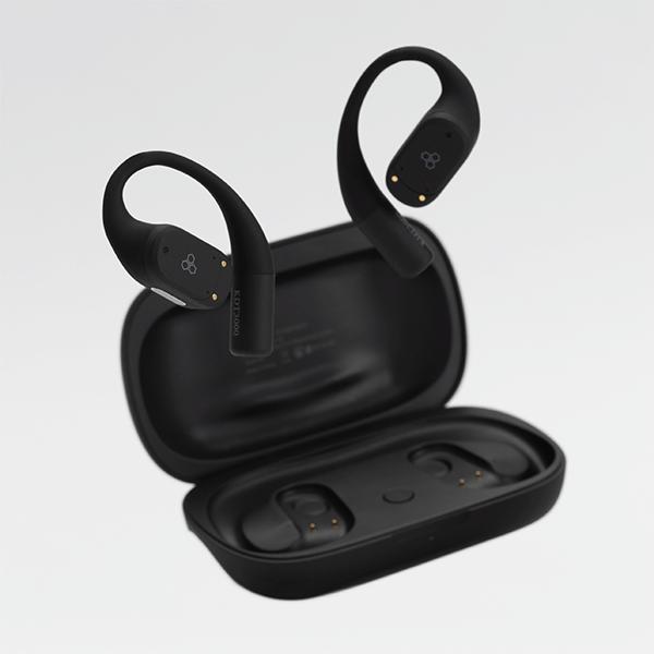 final KDT3000 BLACK ワイヤレス イヤホン Bluetooth 耳を塞がない オープンイヤー...