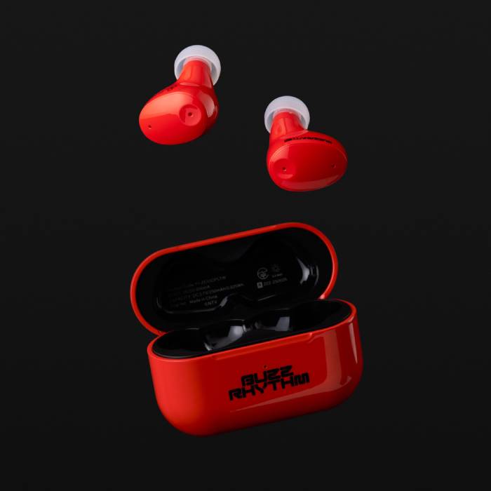 【2/20限定★抽選で最大100%ポイントバック！(要エントリー)】final ZE300 BUZZ RHYTHM version バカリズム syudou バズリズム02 ワイヤレスイヤホン ノイズキャンセリング マイク搭載 寝ホン コンパクト Bluetooth5.4 ファイナル