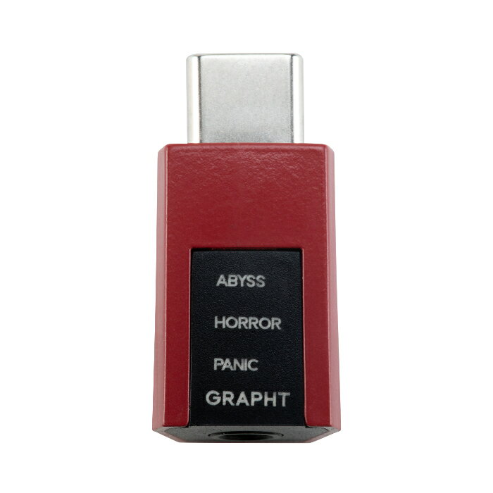 【マラソン限定★抽選で最大100%ポイントバック！(要エントリー)】GRAPHT THE SPECIAL Mini DAC Horror Edition 【GRT094-HOR-ONE】 チューニングDAC ホラーゲーム専用 USBバスパワー駆動 Type-C 3.5mm4極ミニプラグ 低音 没入感 グラフト