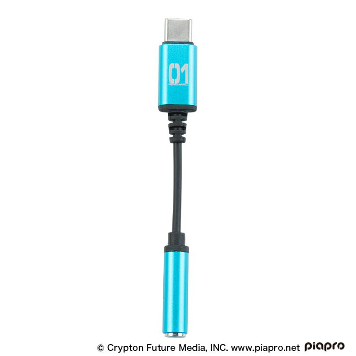 【マラソン限定★抽選で最大100%ポイントバック！(要エントリー)】GRAPHT THE SPECIAL CABLE DAC 初音ミク Edition 【TGR227-HKI-ONE】 ケーブル型DAC USBバスパワー駆動 3.5mmシングルエンド オーディオ変換ケーブル UAC2.0 クリア グラフト