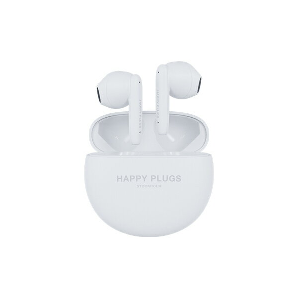 【5/15限定★抽選で最大100%ポイントバック！(要エントリー)】Happy Plugs JOY LITE WHITE ワイヤレスイヤホン カナル型 マイク 内蔵 通話 Bluetooth ブルートゥース ハッピープラグス