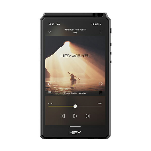 HiByMusic R6 III Black 黒 ハイビーミュージック 音楽プレーヤー デジタルオーディオプレイヤー DAP ハイレゾ DSD Class A アンプ android搭載 Bluetooth バランス接続 hiby 