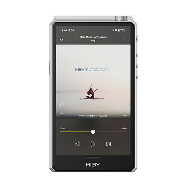 音楽プレーヤー HiByMusic ハイビーミュージック R6 III Gray グレー デジタルオーディオプレイヤー DAP ハイレゾ DSD Class A アンプ android搭載 Bluetooth バランス接続 hiby 【送料無料】