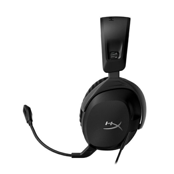 eイヤホン楽天市場店のHyper X HyperX Cloud Stinger 2 Wired Gaming Headset【519T1AA】 ゲーミングヘッドセット ヘッドホン 有線 ノイズキャンセリング 空間オーディオ 回転式イヤーカップ オーディオ 軽量 ハイパーエックス｜アングル2
