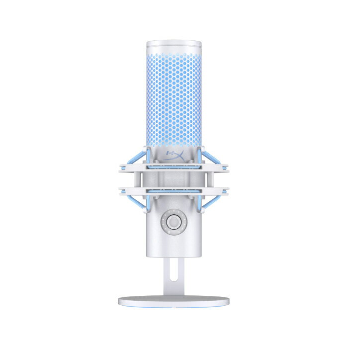 Rakuten - 【6/25限定★抽選で最大100%ポイントバック！(要エントリー)】Hyper X HyperX QuadCast 2 (Frost)【AN1D9AA】 USBマイク スタジオ レコーディング ゲーマー クリエイター 高解像度 タッチ式ミュートセンサー カーディオイド ステレオ ハイパーエックス 【グループC】