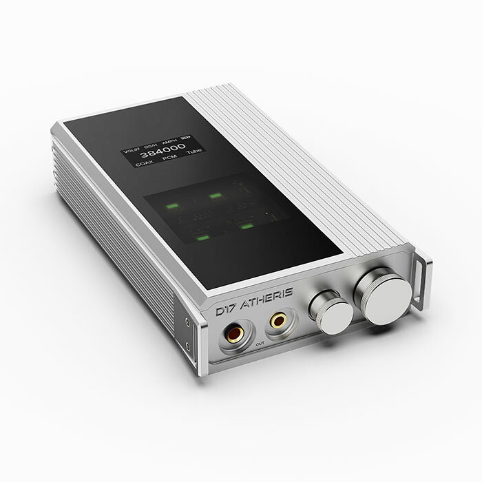 iBasso Audio D17 ATHERIS ヘッドホンアンプ AMP ポータブル デュアルDAC搭載 真空管 バランス接続 4.4mm ハイレゾ アイバッソオーディオ 【グループQ】 2