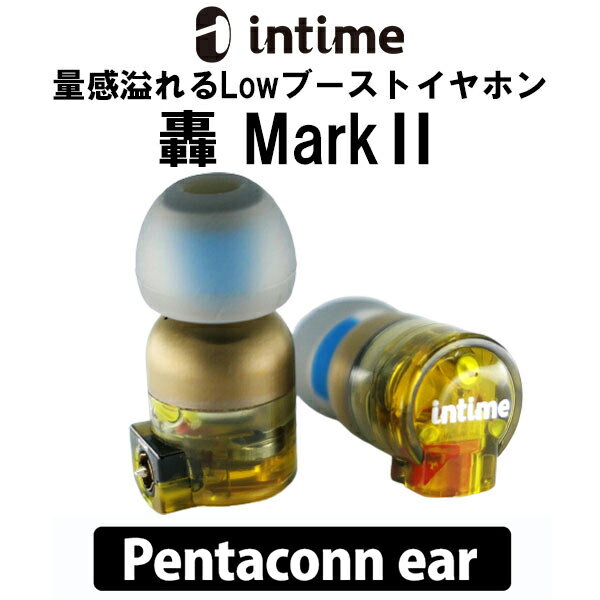 有線イヤホン intime アンティーム 轟 Mark II Pentaconn ear カナル型 