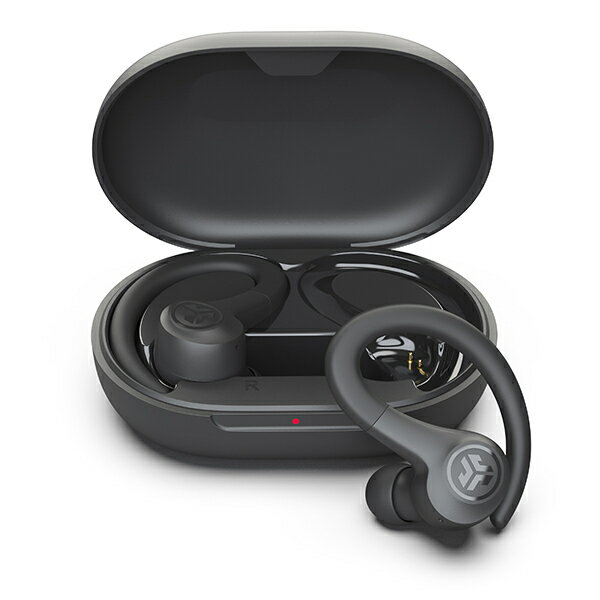 (お取り寄せ) JLAB GO Air Sport True Wireless Earbuds Graphite ワイヤレスイヤホン 耳かけ カナル型 防水 スポーツ ランニング ワークアウト 運動 イヤホン
