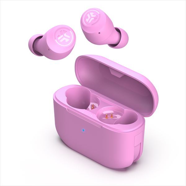 ワイヤレスイヤホン JLAB ジェイラブ Go Air Pop True Wireless Earbuds Pink イヤホン ワイヤレス Bluetooth 最大32時間再生 マイク付き 防水 シリーズ最軽量 ブルートゥース