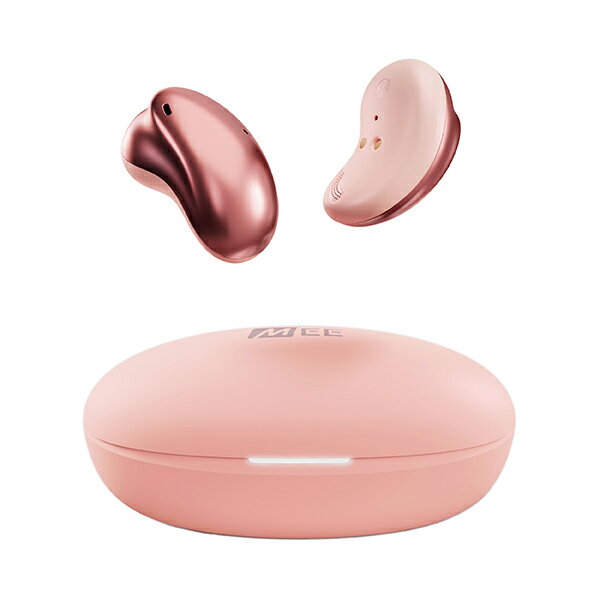 【ワイヤレスイヤホン】MEE audio Pebbles Rose Gold 【TW3-RG】インナーイヤー 外音 Bluetooth5.3 ブルートゥース イヤホン【送料無料】