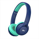 【お取り寄せ:納期13ヶ月程度】 MEE audio KidJamz KJ45BT ブルー ワイヤレスヘッドホン 子供向け キッズ向けヘッドホン 音量リミッター付き (送料無料)(2)