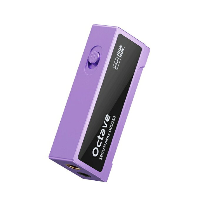 NICEHCK Octave パープル ヘッドホンアンプ DACアンプ スティック型 小型軽量 650mW出力 4.4mm バランス接続対応 タイプC ナイスエイチシーケー 【グループB】 e-earphone-10039861 eイヤホン楽天市場店 サンプル画像3