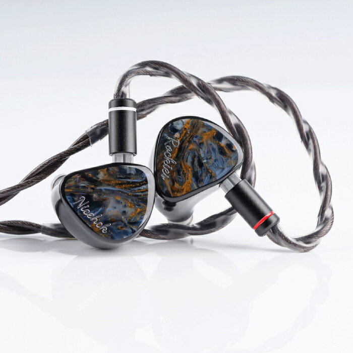 NICEHCK Rockies 有線イヤホン カナル型 耳掛け型 シュア掛け リケーブル対応 2Pin 3.5mm / 4.4mm 5 ドライバー（1DD+2B...