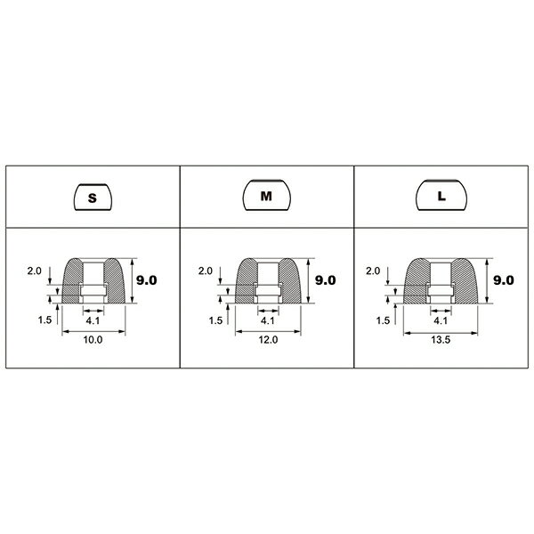 ���䡼�ԡ��� NUARL Magic Ear+9 (L������ 3�ڥ����åȡ�