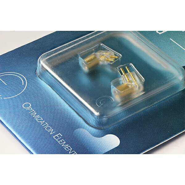 【5/25限定★抽選で最大100%ポイントバック！(要エントリー)】OEAudio 変換アダプター CIEM(M)-MMCX(F) Transparent Angled オーディオアクセサリー 3