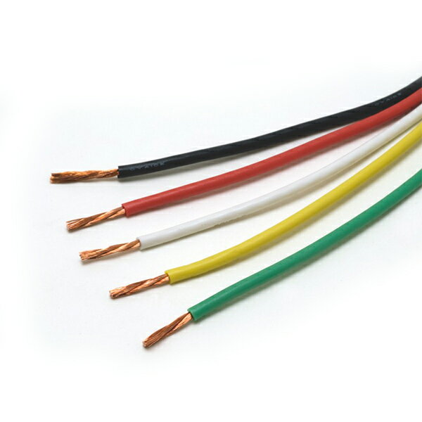  オヤイデ電気  RSCB 0.2sq (1.0m) 電子レンジ、ガスコンロ、テーブルコンロ、給湯器、炊飯器等の各種温度センサーリード線に使えるシリコーンゴム電線