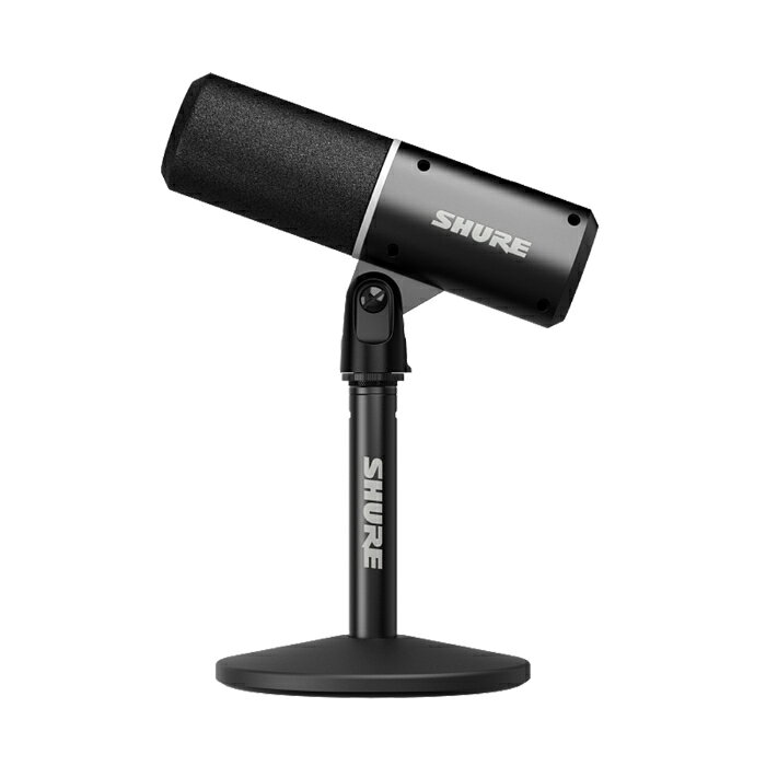 (10月22日発売予定) SHURE MV6 USBゲーミングマイクロホン GEN 2 ブラック 【MV6G2-K-J】 ゲーミングマイクロホン マイク ダイナミック 単一指向性 USB-C シュア 【グループC】