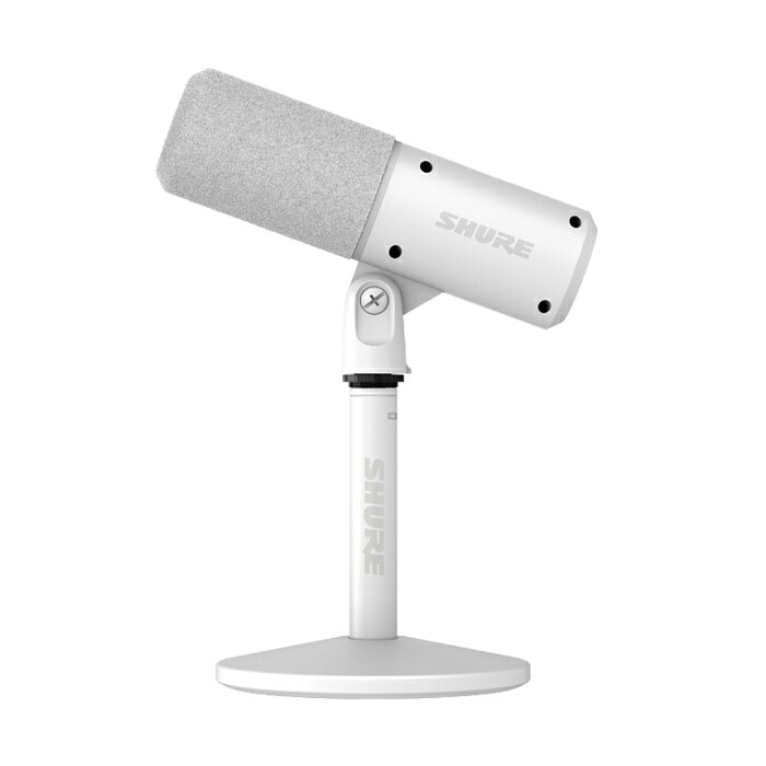 (10月22日発売予定) SHURE MV6 USBゲーミングマイクロホン GEN 2 ホワイト 【MV6G2-W-J】ゲーミングマイクロホン マイク ダイナミック 単一指向性 USB-C シュア 【グループC】