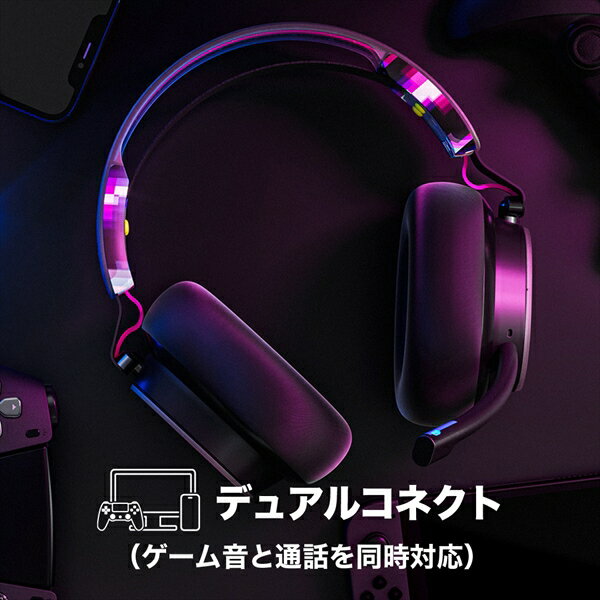 (������ Ǽ��:̤��) �����ߥ󥰥إåɥ��å� Skullcandy �����륭���ǥ��� PLYR Black DigiHype �磻��쥹 Bluetooth �֥롼�ȥ�����