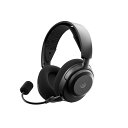 【8/1限定★抽選で最大100%ポイントバック!(要エントリー)】SteelSeries Arctis Nova 3P Wireless ブラック ゲーミングヘ...