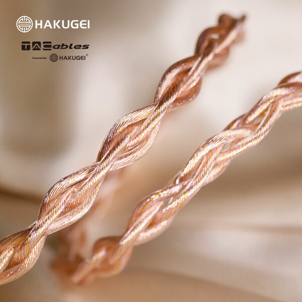 ��4/5����������Ǻ���100%�ݥ���ȥХå���(�ץ���ȥ꡼)��TACable powered by HAKUGEI ���� 4.4mm 2Pin ����ۥ󥱡��֥� ���ѥ����֥� �ꥱ���֥��� �Х����³