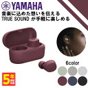 【低遅延】ワイヤレスイヤホン YAMAHA ヤマハ TW-E3C (R) レッド/ラズベリー ワイヤレス イヤホン Bluetooth5.2 ブルートゥース カナル型 マイク付き マルチポイント 外音取り込み【送料無料】