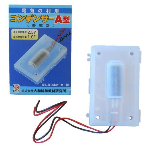 理科実験材料 コンデンサーA 小学校6年生 理科実験 電気の利用 実験教材 蓄電 夏休み 冬休み 自由研究 自由工作 理科実験材料 コンデンサーA 小学校6年生 理科実験 電気の利用 実験教材 蓄電 夏休み 冬休み 自由研究 自由工作