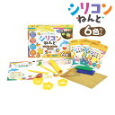 EDISONToy シリコンねんど【6色セット】しりこんねんど 知育玩具 乾かず繰り返し遊べる 画期的なねんど お風呂遊び 自由研究 夏休み 工作 粘土 ねんど...