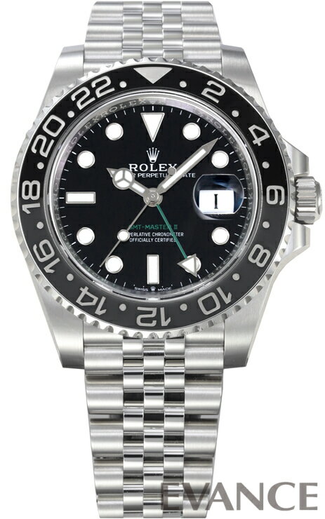 【新品】 ロレックス GMTマスターII 126710GRNR グレー／ブラックベゼル メンズ 【腕時計】【ROLEX】