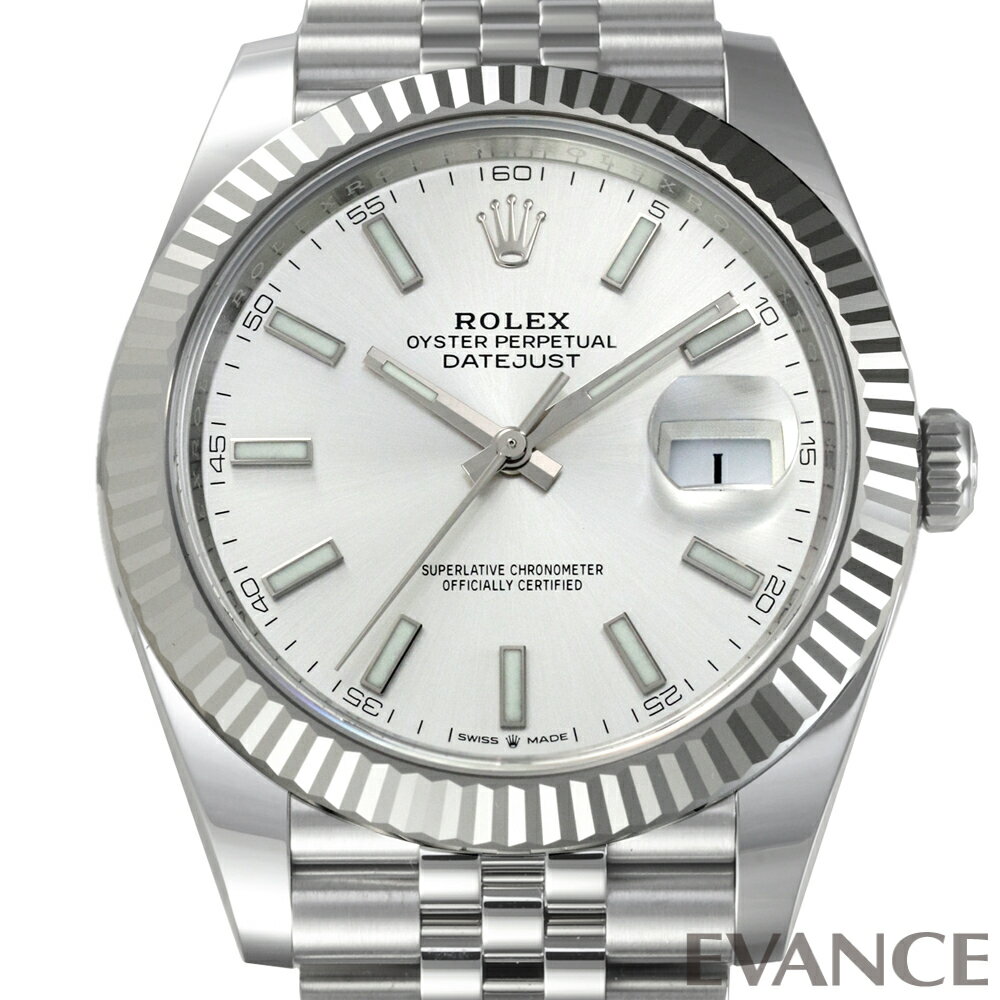 デイトジャスト 腕時計（メンズ） 【新品】 ロレックス デイトジャスト 41 126334 シルバー メンズ 【腕時計】【ROLEX】