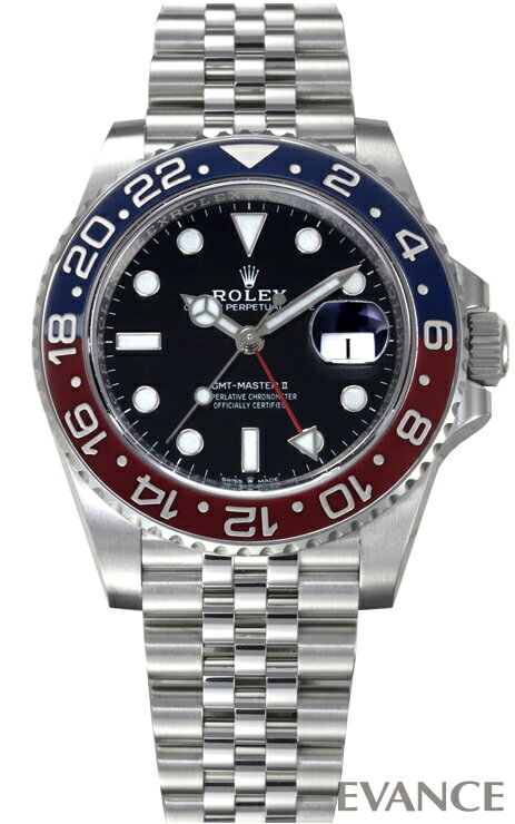 【新品】 ロレックス GMTマスターII 126710BLRO 赤青ベゼル メンズ 【腕時計】【ROLEX】