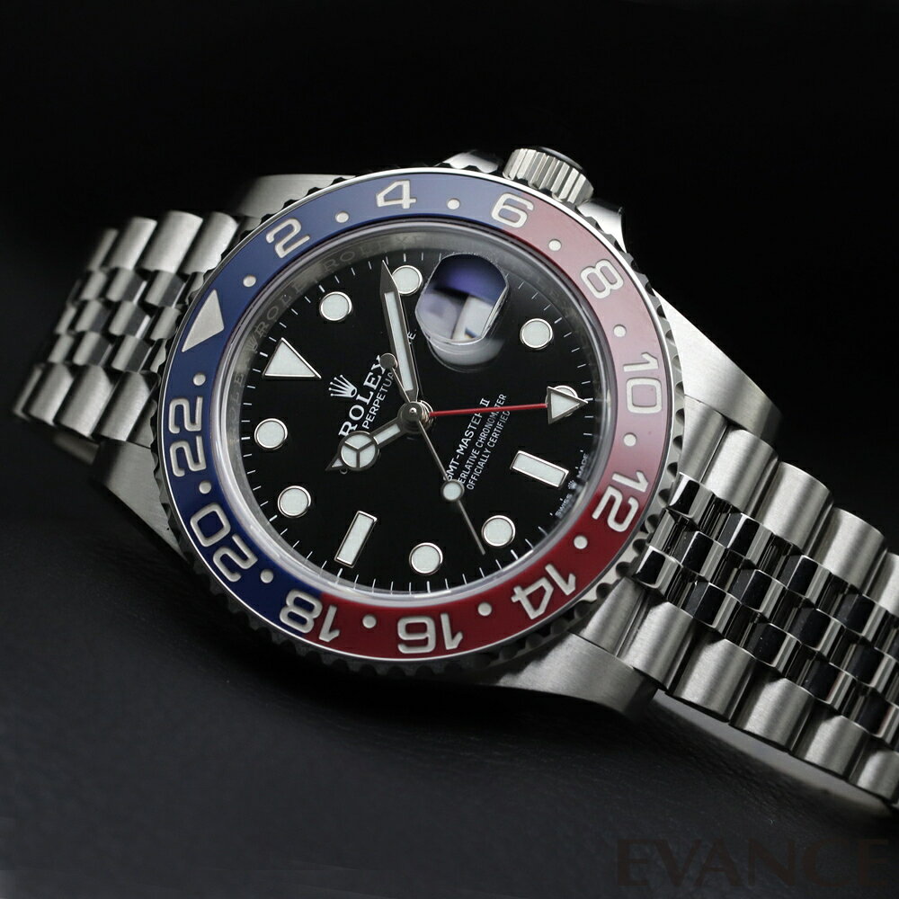 【新品】 ロレックス GMTマスターII 126710BLRO 赤青ベゼル メンズ 【腕時計】【ROLEX】