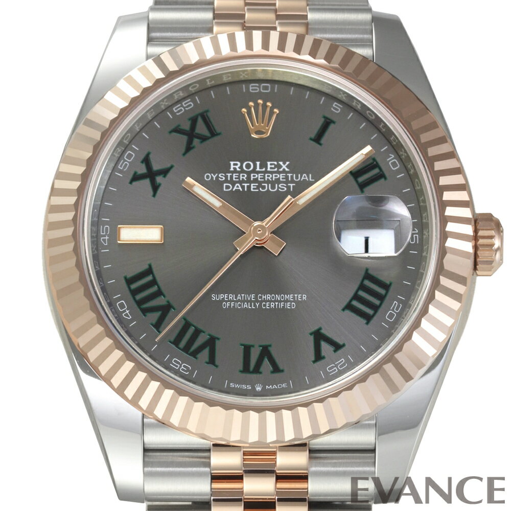 デイトジャスト 腕時計（メンズ） 【新品】 ロレックス デイトジャスト 41 126331 スレート メンズ 【腕時計】【ROLEX】