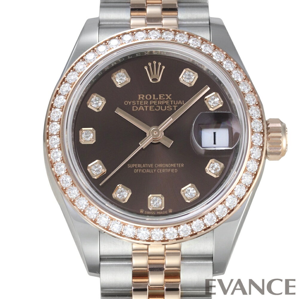 �ڿ��ʡ� ����å��� �ǥ��ȥ��㥹�� 28 279381RBR ���祳�졼�� ��ǥ����� ���ӻ��סۡ�ROLEX��