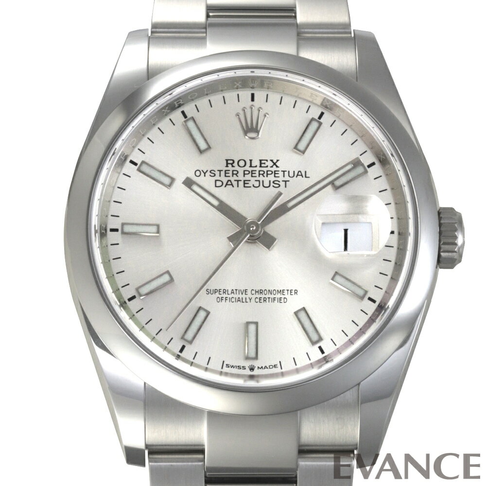 デイトジャスト 腕時計（メンズ） 【新品】 ロレックス デイトジャスト 36 126200 シルバー メンズ 【腕時計】【ROLEX】