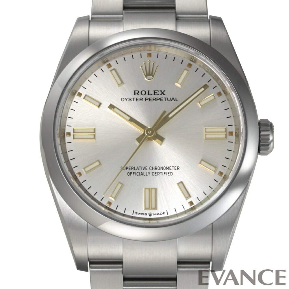 オイスター 腕時計（メンズ） 【新品】 ロレックス オイスター パーペチュアル 36 126000 シルバー メンズ 【腕時計】【ROLEX】