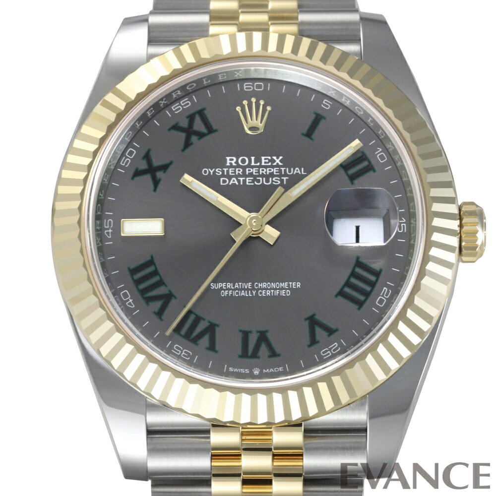 デイトジャスト 腕時計（メンズ） 【新品】 ロレックス デイトジャスト 41 126333 スレート メンズ 【腕時計】【ROLEX】